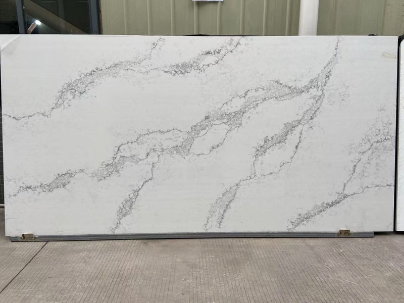 Kitchen Engineered Stone Benchtop - Calacutta Max Carousel 1