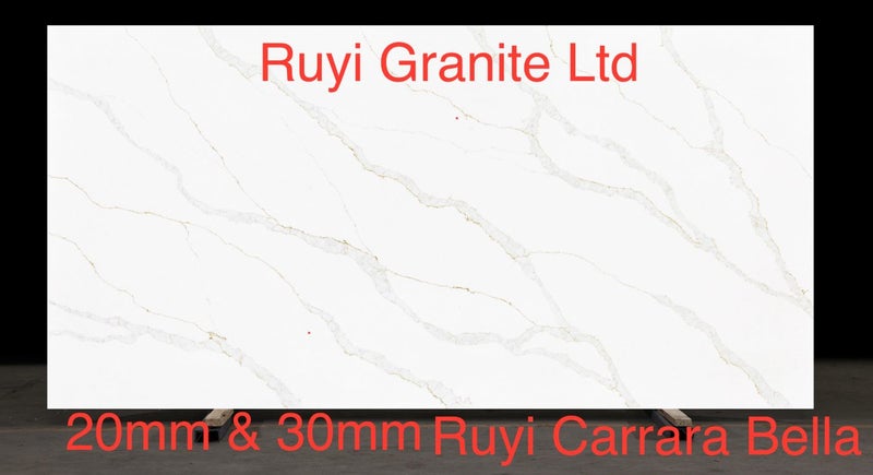 Kitchen Engineered Stone Benchtop - Carrara Bella Carousel 1