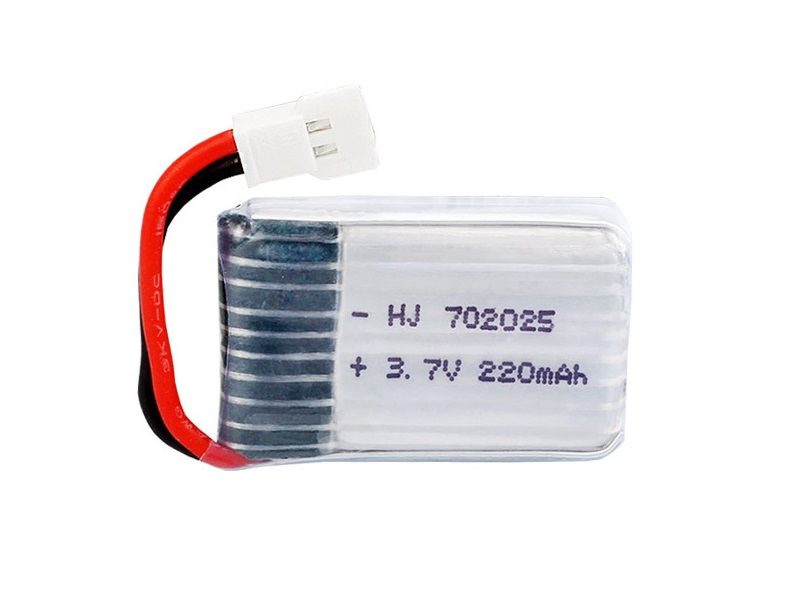 3.7V 220mAh Li-Po Rechargeable Battery for Drone Black Carousel 2