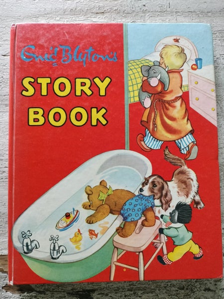 ENID BLYTON'S STORY BOOK. like an annual. Gorgeous vintage pics large hardcover Carousel 1