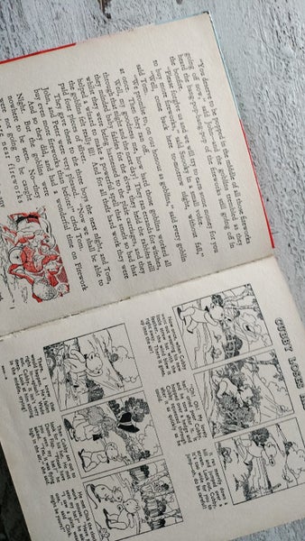 ENID BLYTON'S STORY BOOK. like an annual. Gorgeous vintage pics large hardcover Carousel 14