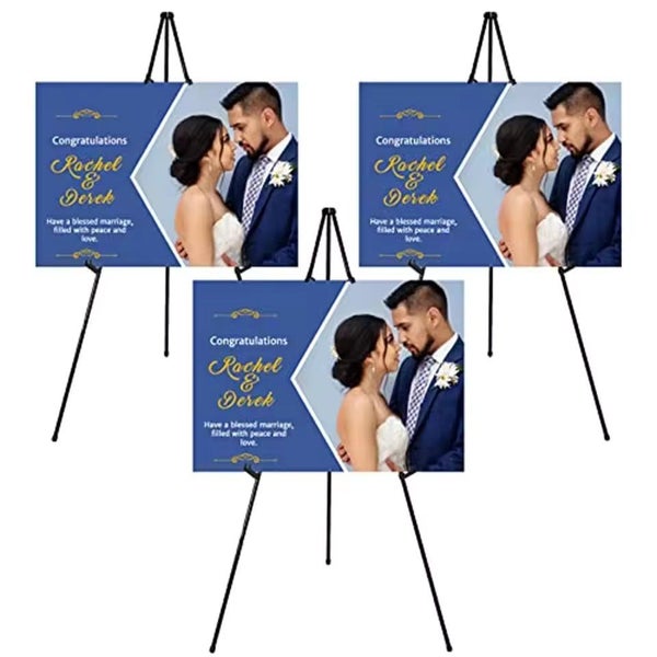 Adjustable Metal Sketch Easel Stand – Portable Travel Easel for Artists64229534042369114