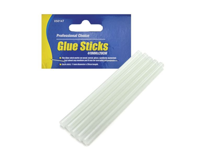 Glue Stick - 20cm x 11mm x 6's (12 Packs) Carousel 1
