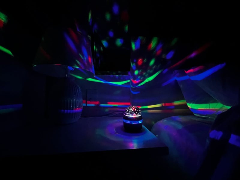 Star & Moon Projector Night Light Carousel 6