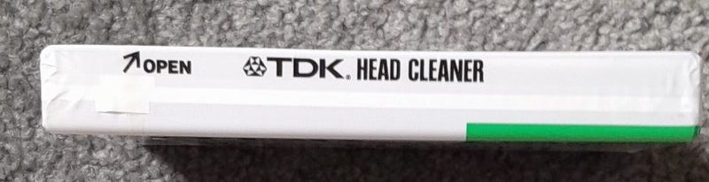 TDK Head Cleaner / Cleaning for Audio Cassette Tape Players (New & sealed!) Carousel 4