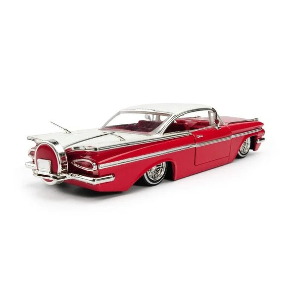 Jada1:24 1959 CHEVY IMPALA Vintage Classic Car - red colour Carousel 1