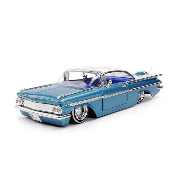 Jada1:24 1959 CHEVY IMPALA Vintage Classic Car - red colour Carousel 15