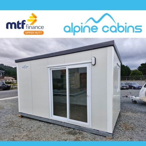 4.16x2.4m Insulated Cabin – Sleepout, Home Office or Commercial Site Office Carousel 1