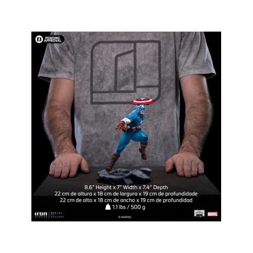 Captain America 1:10 Scale Statue Carousel 3