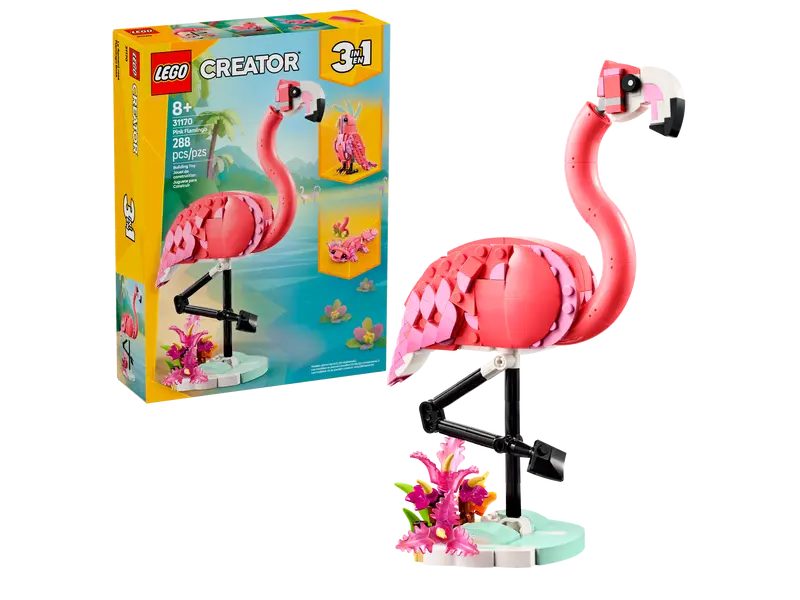 Lego Creator Pink Flamingo 31170 Carousel 1