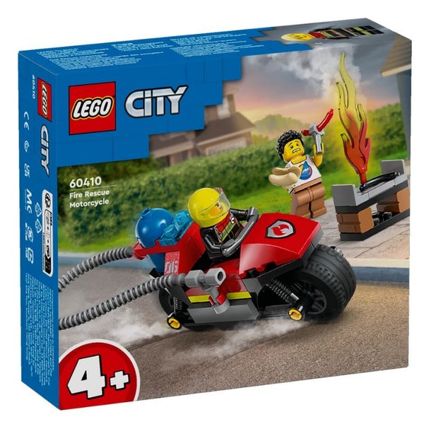 LEGO City 60410 Fire Rescue Motorcycle Carousel 1