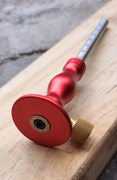 FORTUM Marking Gauge Tool, 0-130mm, Aluminum Carousel 2