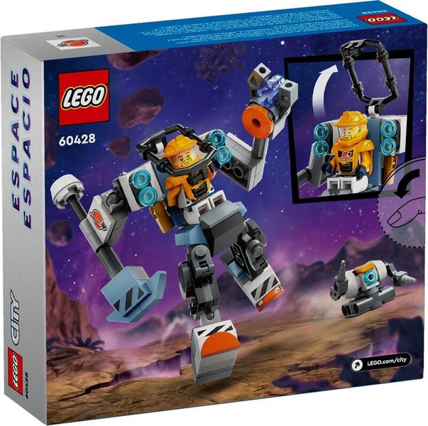 LEGO City 60428 Space Construction Mech Carousel 2
