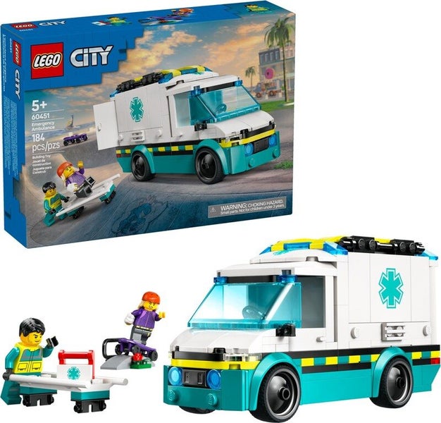 LEGO City 60451 Emergency Ambulance Carousel 1