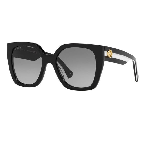 Gucci GG1300S 004 Women's Sunglasses - Black Frame, Grey Lenses Carousel 1