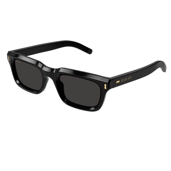 Gucci GG1524S 001 Men's Sunglasses - Black Frame, Grey Lenses Carousel 1