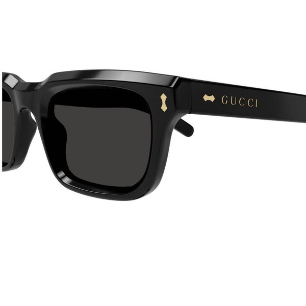Gucci GG1524S 001 Men's Sunglasses - Black Frame, Grey Lenses Carousel 3
