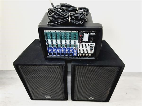 Wharfedale Powered Mixer With Speakers - PMX700 Carousel 1