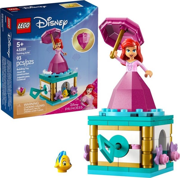 LEGO Disney 43259 Twirling Ariel Carousel 1