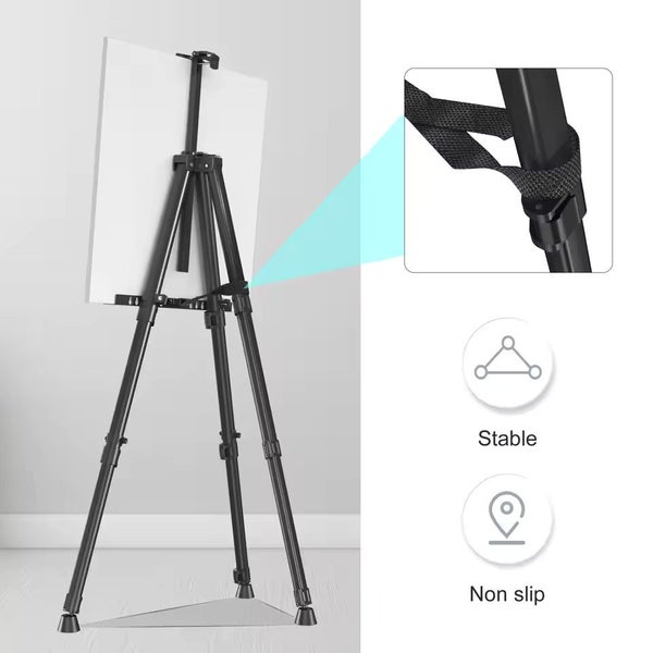 Aluminum Alloy Easel – Folding Telescopic Display & Sketch Stand64267252758529111