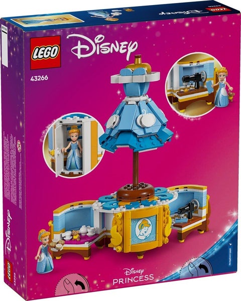 LEGO Disney 43266 Cinderellas Dress Carousel 2