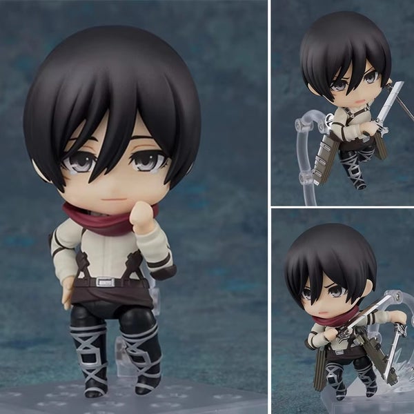 10cm Attack on Titan Anime Figure Mikasa·Ackerman Figure Collector, with box Carousel 5