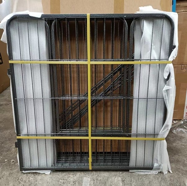 80 x 80cm Dog Playpen Pet Fence 8 Panels Pet Enclosure Carousel 2