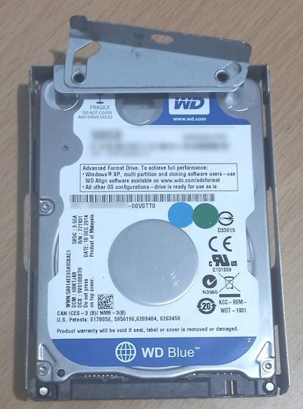 640gb HDD for PS3 with Mounting Bracket Carousel 1