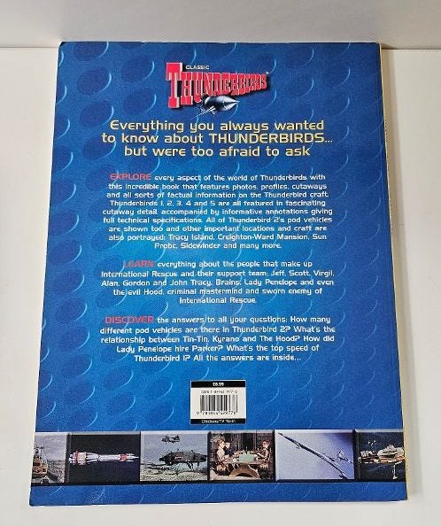 Thunderbirds Secret Files. Bentley, Cole, & Bleathman. XL Paperback. As New. Carousel 2