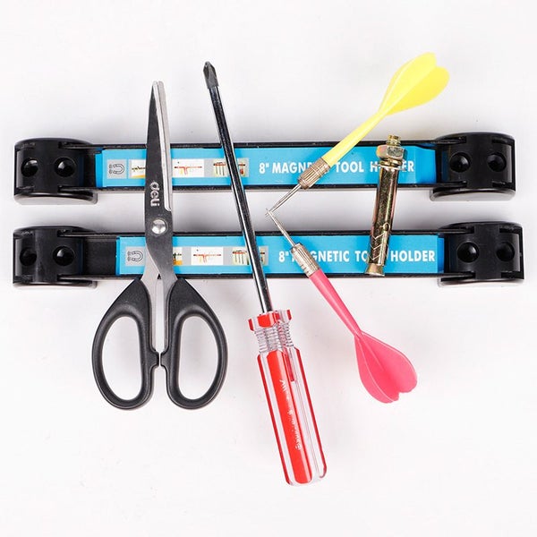 65cm LONG Magnetic Tool Holder Racks Metal Tool Organizer Bar Heavy Duty Carousel 1
