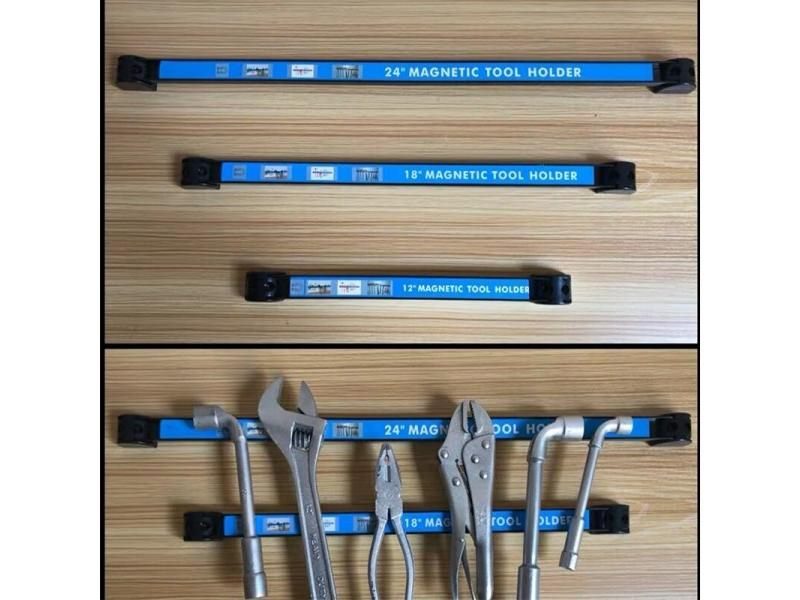 65cm LONG Magnetic Tool Holder Racks Metal Tool Organizer Bar Heavy Duty Carousel 2