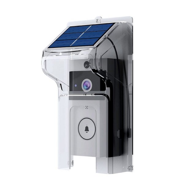 Wireless Doorbell With Camera,Solar Charger Video Doorbell Visual Voice Intercom Carousel 1