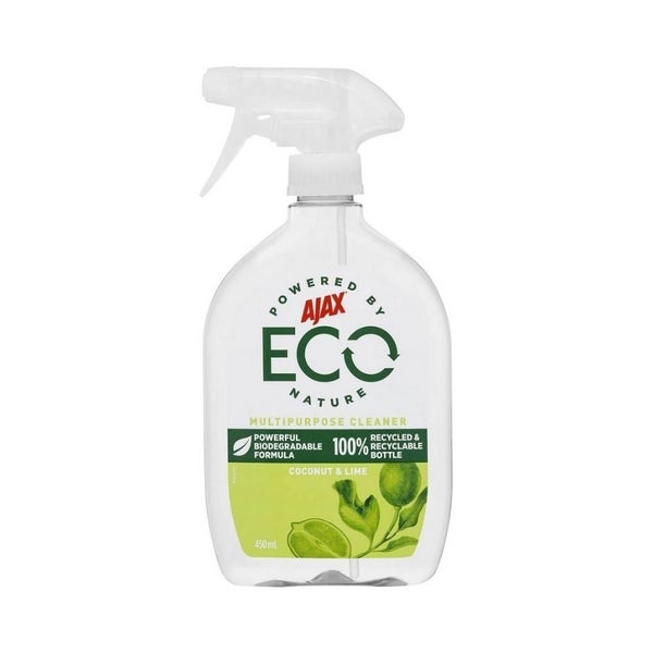Ajax Eco Nature Multipurpose Cleaner Coconut & Lime 450mL Carousel 1