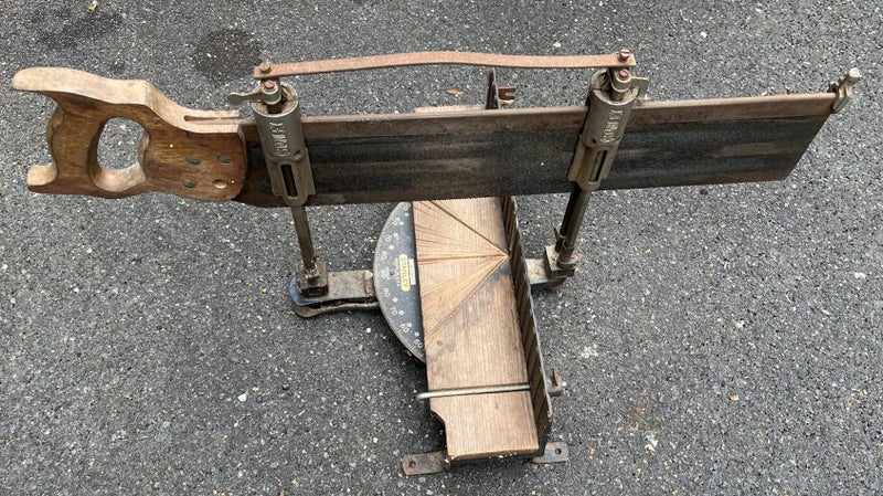 (vintage) Stanley Mitre Saw Model 244A Carousel 1