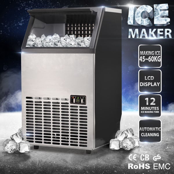 Ice Cube Maker Machine LED Screen Portable Carousel 18