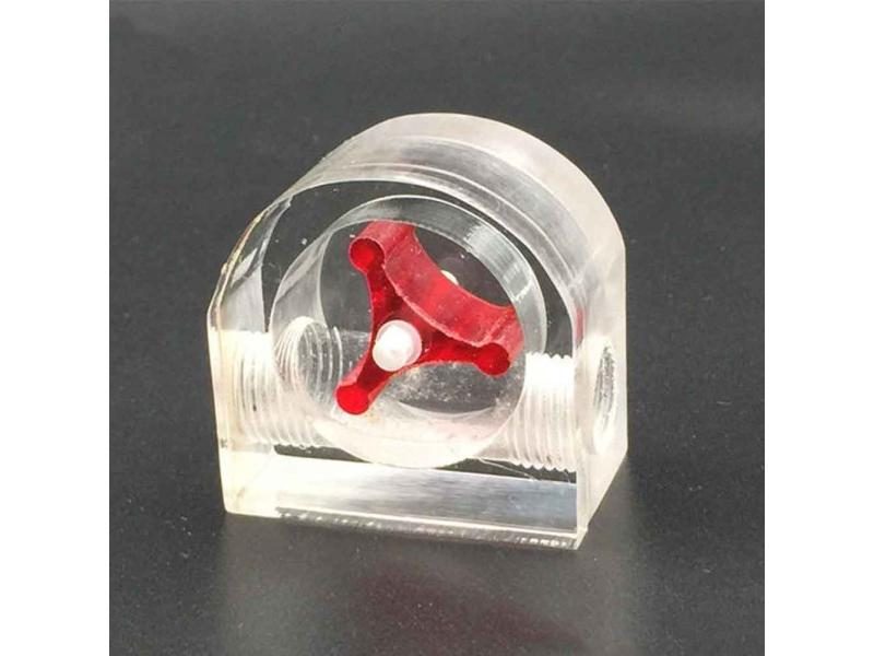 2 Way G1/4 Thread For PC Water Cooling Office Easy Install Polished Surface Carousel 1