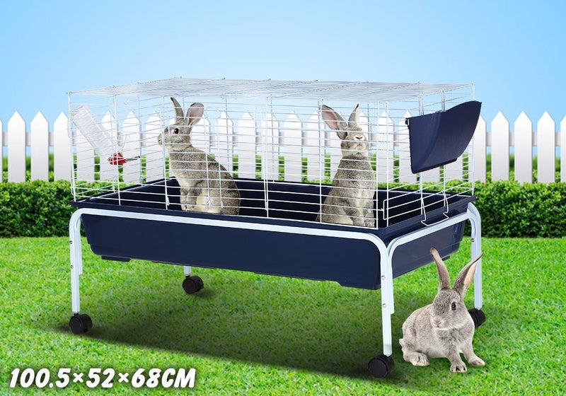 Rabbit Cage with Stand Carousel 1