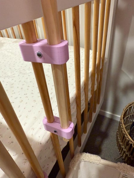 Baby Mobile Hanger – Sturdy and Customizable for Your Cot - Pink Carousel 2