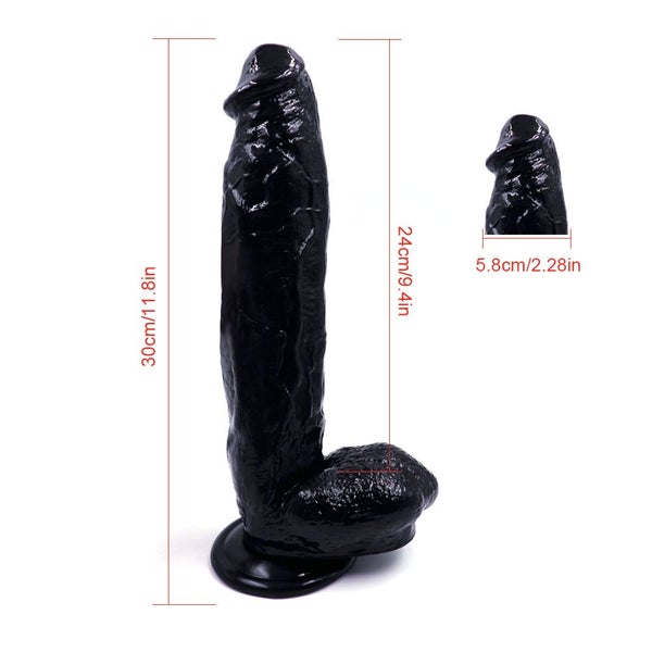 monster Dirty Dick Dildo (5.8 cm ) Carousel 1