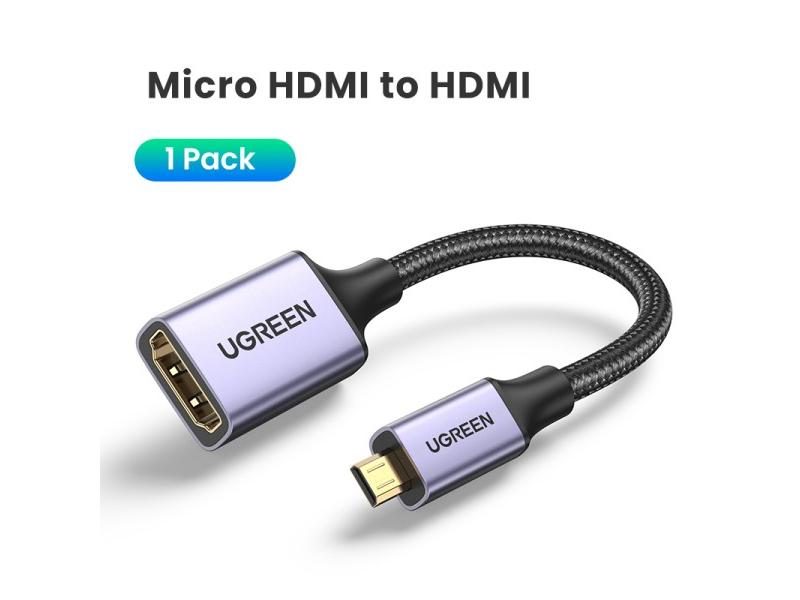 UGREEN Micro HDMI Compatible Adapter For Raspberry Pi 4 GoPro Micro Carousel 1