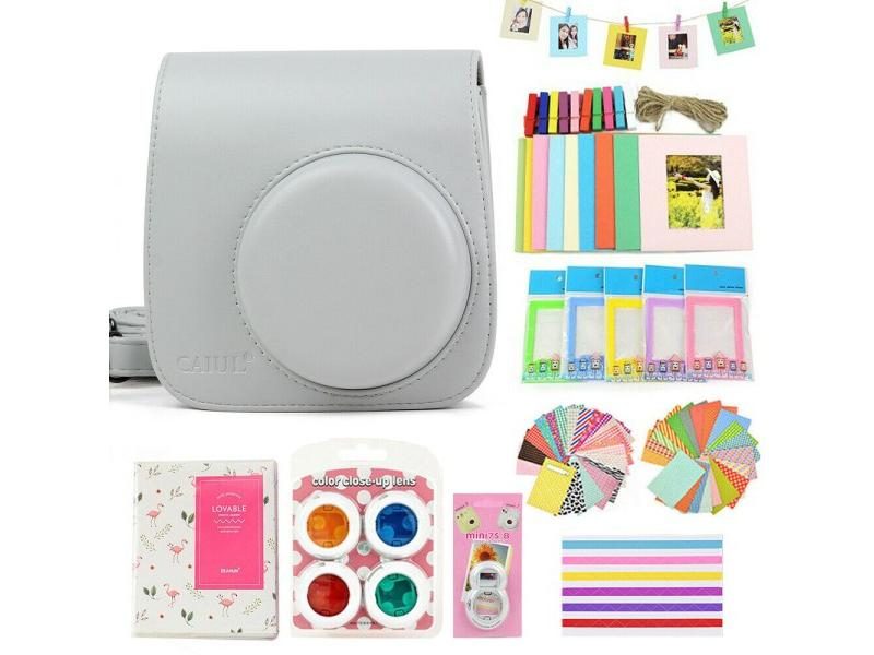 Fujifilm Instax Mini Case Bag Camera Accessories Kit Photo Album Lens Filters Carousel 1