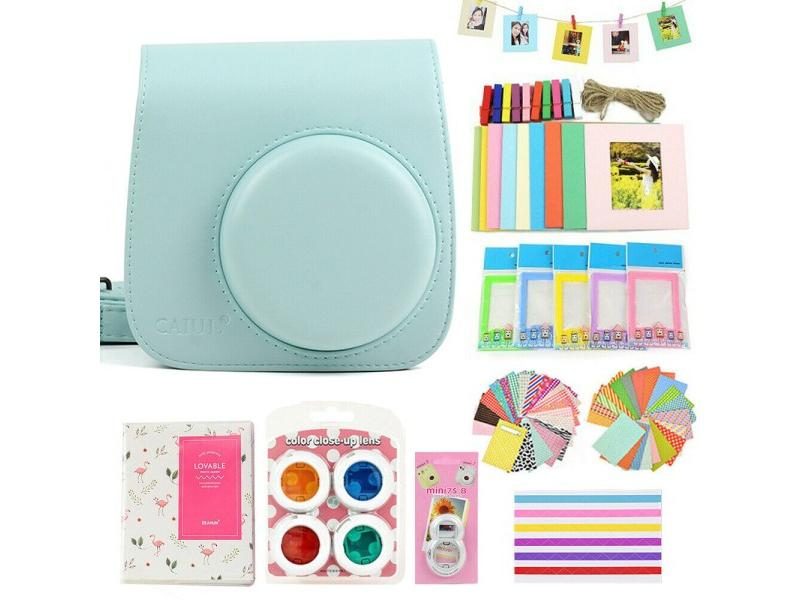 Fujifilm Instax Mini 8/9 Camera Accessories Kit With Case Bag Album Filters Carousel 1