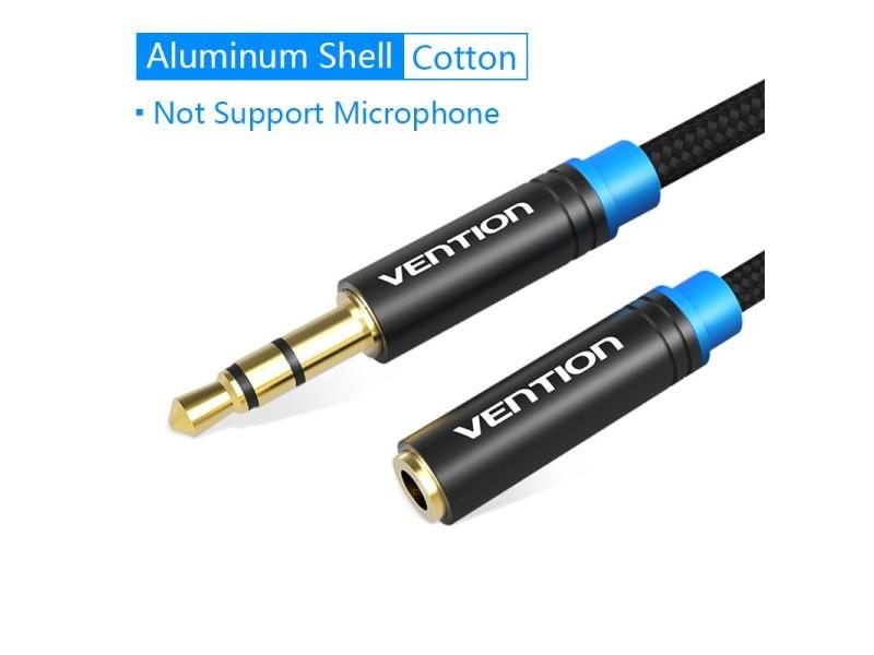 Vention Jack 3.5 Aux Extension Cable For Car Laptop Etc Carousel 1