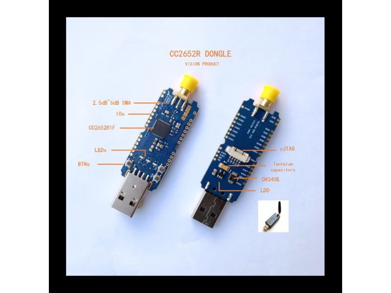 CC2652P CC2652 BLE Simplelink 2.4G Zigbee 2MQTT Thread Home Assistant Carousel 1