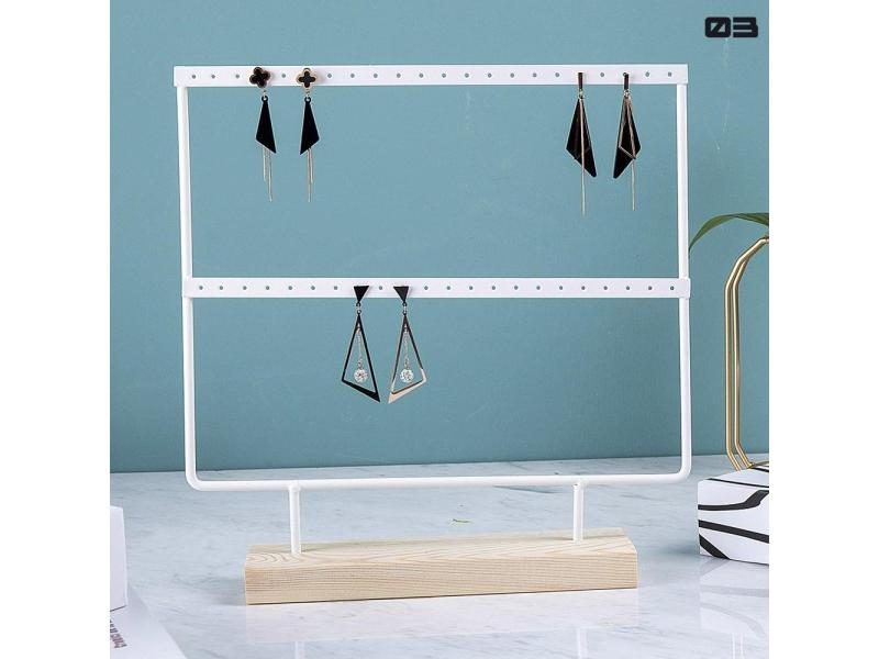 Top 24/44/66 Holes Stand For Jewelry Display 2 Colors Carousel 1