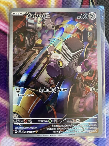 Varoom illustration rare obsidian flames Carousel 1