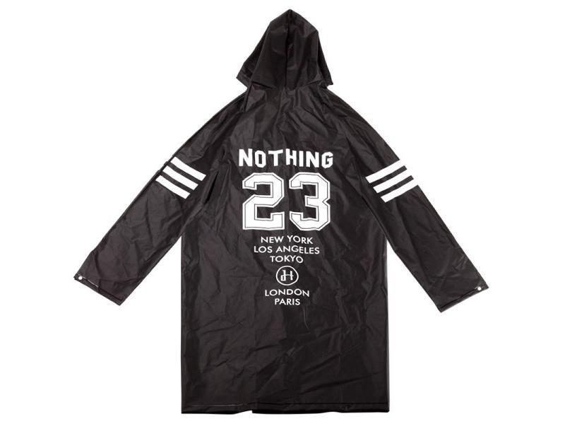 Lovers Black EVA Raincoats For Adults Men Women Carousel 1