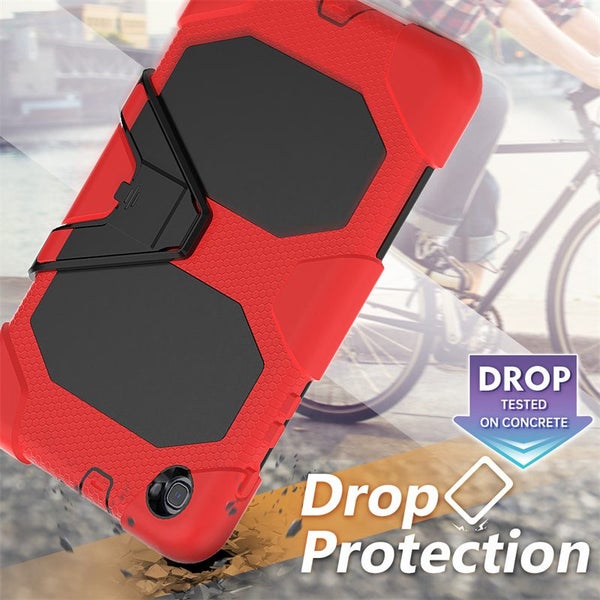 Samsung Galaxy Tab A 8.0 2019 8-inch Drop-Proof Tablet Case-Red Carousel 6