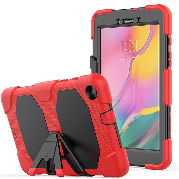 Samsung Galaxy Tab A 8.0 2019 8-inch Drop-Proof Tablet Case-Red Carousel 1