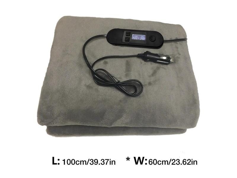 Car Heated Blanket 12V Winter Warm Smart Temperature Electric Heated Blankets Carousel 1